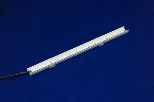 LED lighting flat shallow channel